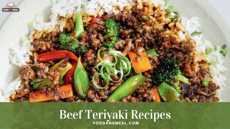 Easy-to-make Beef Teriyaki Serve with Brown Rice