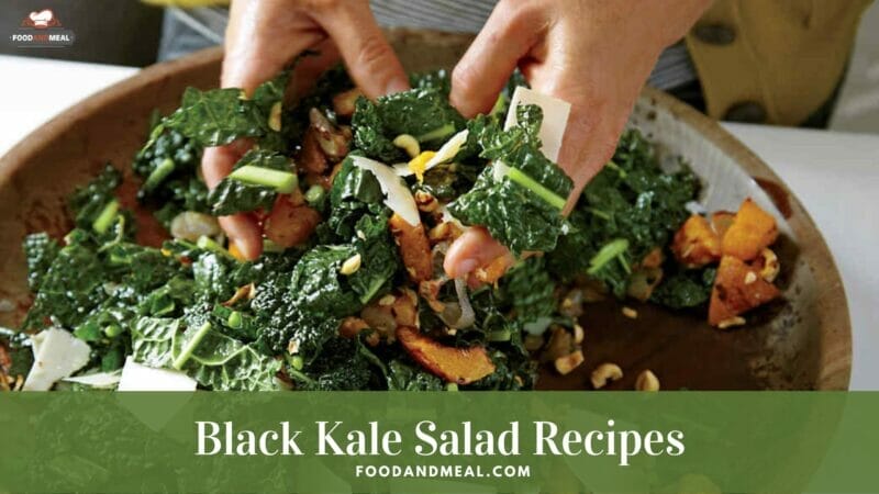 Best-ever recipe to make Black Kale Salad 1