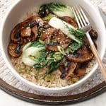 Teriyaki Mushroom Bowl - Japanese Breakfast Recipes 2