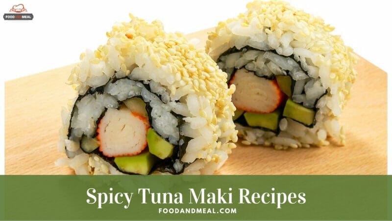 Process The Easiest California Maki Ever With An Authentic Recipe