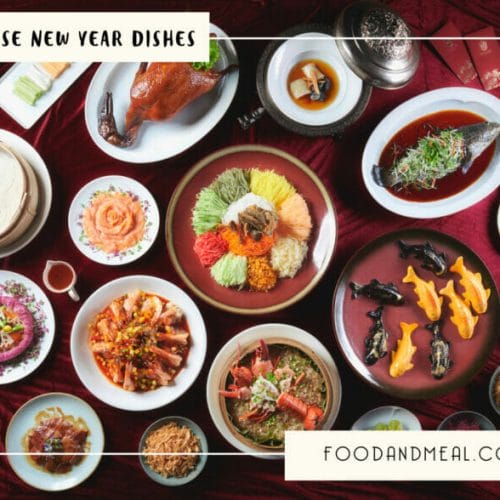 Chinese year year dishes