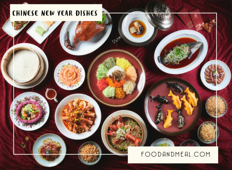 Chinese year year dishes