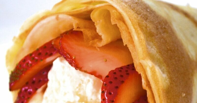 Art to have a yummy Japanese Street Crepes