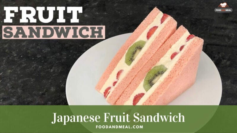 Japanese Fruit Sandwich