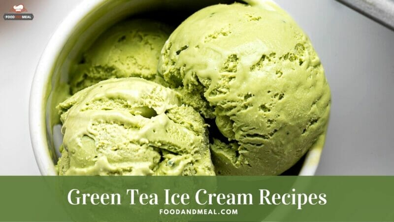 How To Make Matcha - Green Tea Ice Cream At Home