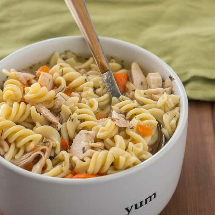 Easy-to-make Pasta Tuna Noodle Soup at home