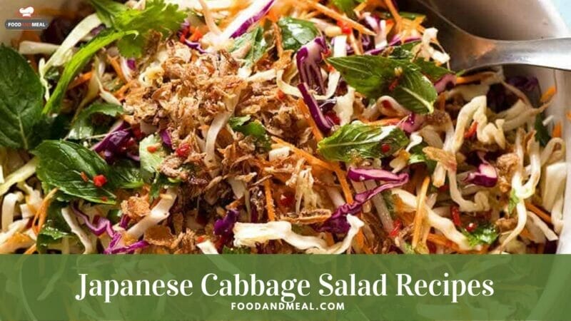 Quickest Method To Process Japanese Cabbage Salad 4