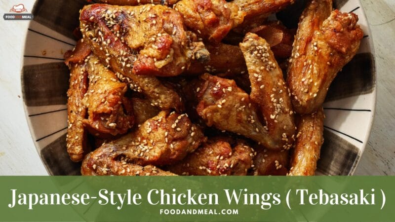 Easy to make Tebasaki - Japanese-Style Chicken Wings 1 Easy to make Tebasaki - Japanese-Style Chicken Wings