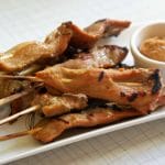 Easy-to-cook Peanut Brittle Pork Satay Smothered in Peanut Sauce 6