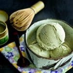 How to make Matcha - Green Tea Ice Cream at home 8