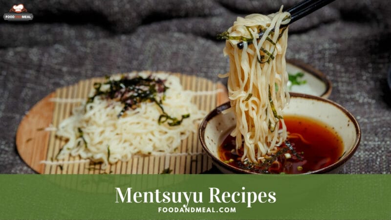 How to make Mentsuyu - Japanese style Multi-purpose Sauce