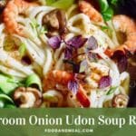 How To Cook Japanese Mushroom Onion Udon Soup