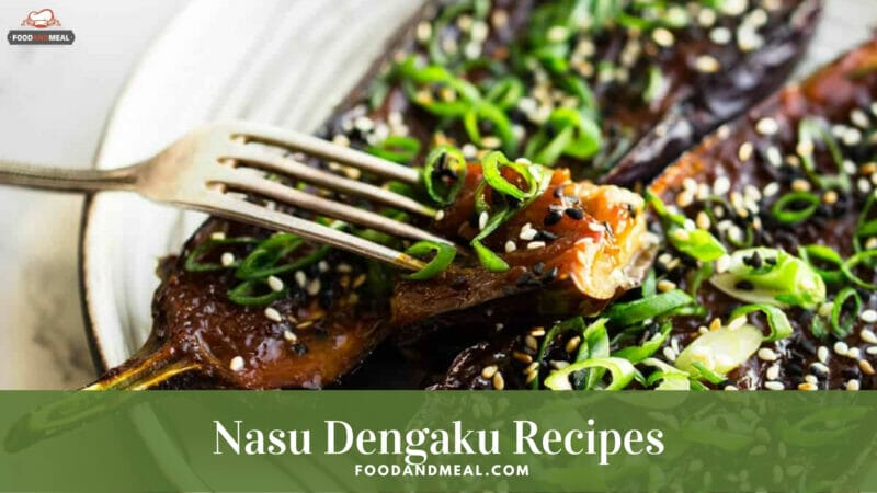How To Make Nasu Dengaku - Japanese Sweet Miso Baked Eggplant