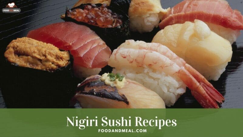 How To Make Nigiri Sushi At Home - Easy Recipe 1