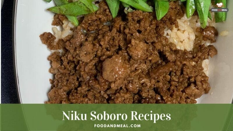How to make Pork Ramen Niku Soboro - Minced meat topping 1 How to make Pork Ramen Niku Soboro