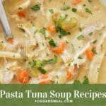 Easy-To-Make Pasta Tuna Noodle Soup At Home