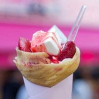 Art to have a yummy Japanese Street Crepes 1