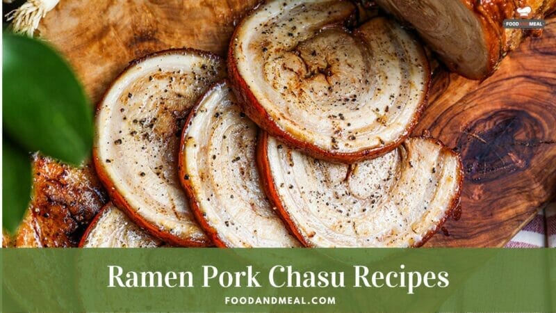 How to make Ramen Pork Chasu - 6 easy steps