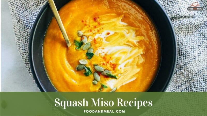 Reveal the "original" Japanese Squash Miso Recipe