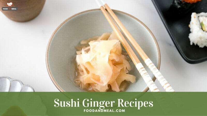 How to cook Gari - Japanese Style Sushi Ginger 1 Sushi Ginger Recipes