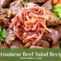 4 steps to make Vietnamese Beef Salad – Bo Tai Chanh
