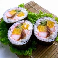 How to make Futomaki - Thick Sushi Roll 1