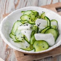 How to make Sunomono - Japanese Style Cucumber Salad 1
