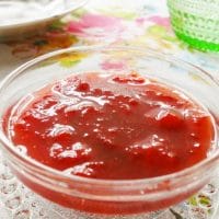 Simple cooking process of Japanese Strawberry Sauce 1