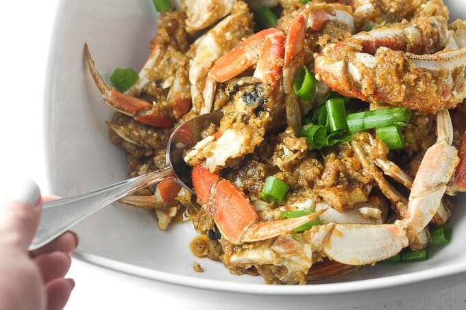 Easy Chinese Wok Fried Crab - Chinese New Year Cuisine
