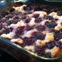 Homemade Blackberry Cobbler Ii - Low Potassium Easy Recipes 1