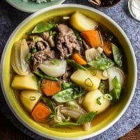 Secret recipe to make Japanese Beef Potato Soup 1