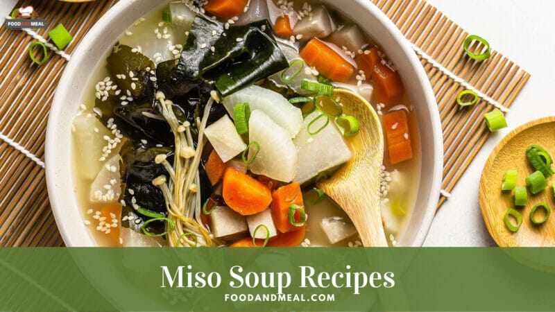 Reveal The &Quot;Original&Quot; Miso Soup Recipes