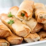 Savory Garlic Lamb and Veggie Style Spring Rolls - Chinese Food Recipes 2