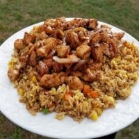 How to make Hibachi Chicken Rice - Authentic Japanese Recipes 2 How to make Hibachi Chicken Rice - Authentic Japanese Recipes 1