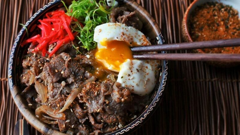 How to cook Gyudon - Beef Rice Bowl Recipes