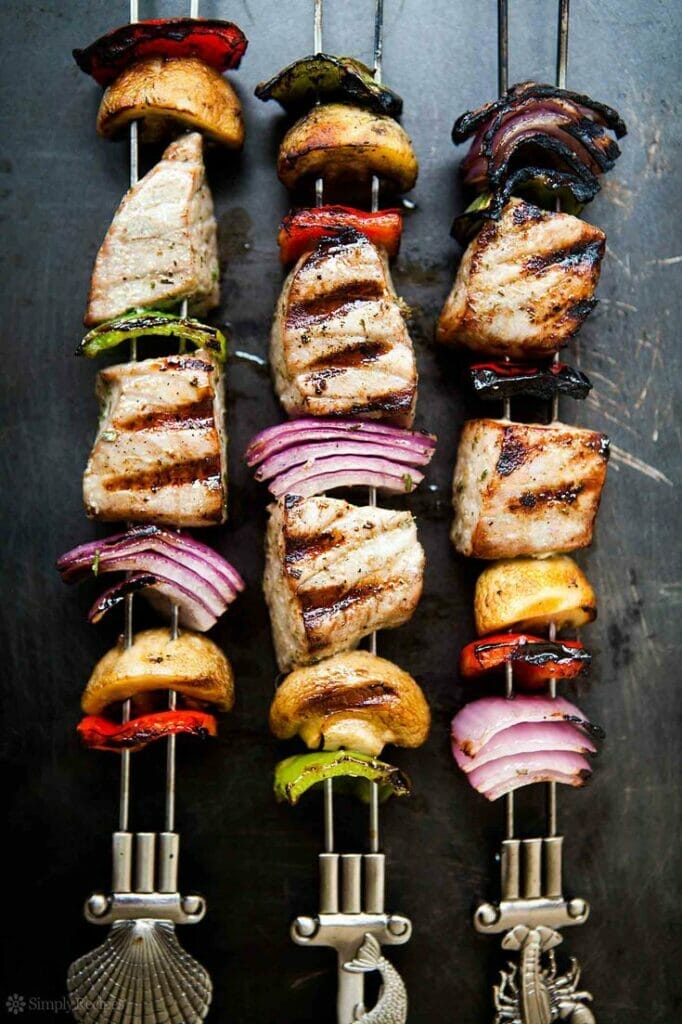 Taste the Rainbow: These skewers aren't just a feast for the eyes – every bite is a burst of deliciousness! 