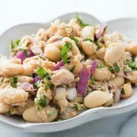 Method To Make Tuna And White Bean Protein Salad 1
