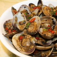Easy-To-Cook Stir Fried Clams And Veggies Smothered In Black Bean Sauce 1