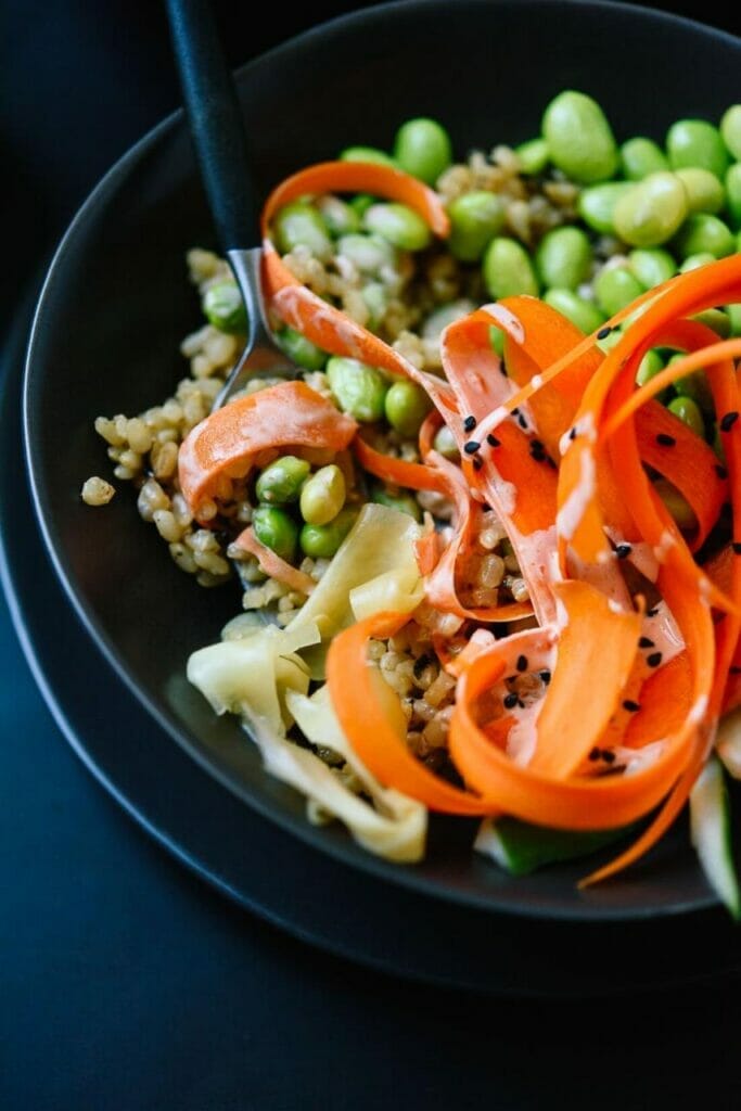 Basic recipe to make Veggie Sushi Bowls successfully