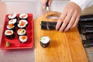 How to make sushi rolls - Basic sushi recipe 139