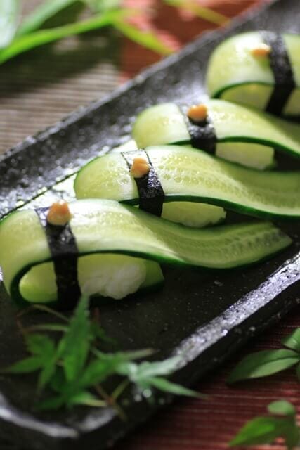 Secret recipe to make Yummy Vegetarian Nigiri