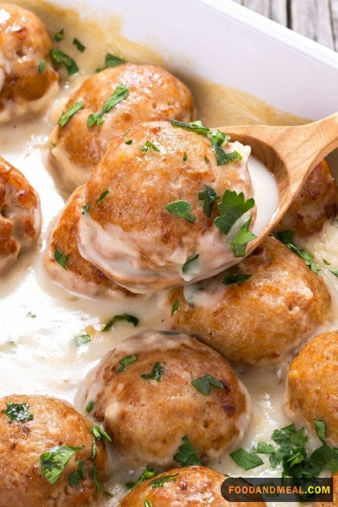 Lemon and Dijon Meatballs