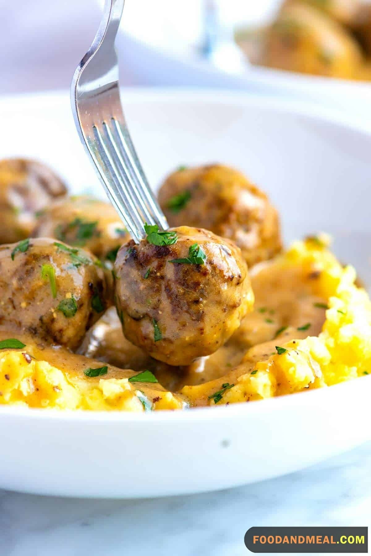 Lemon And Dijon Meatballs