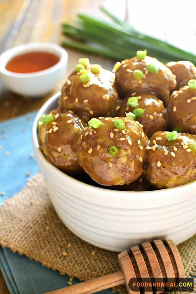 Lemon and Dijon Meatballs