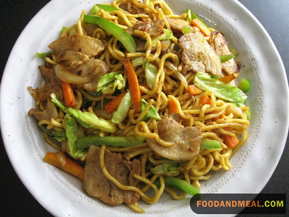 Curry Yakisoba