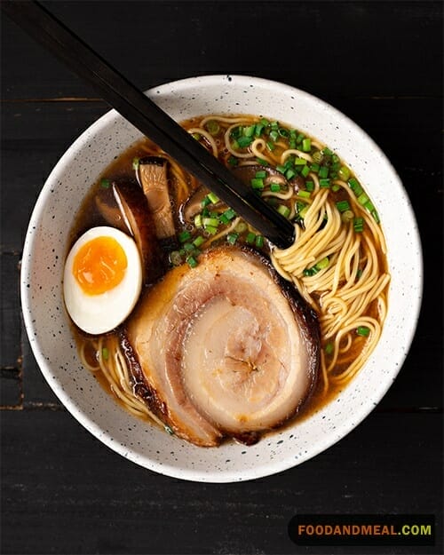 Onion Shoyu Ramen 