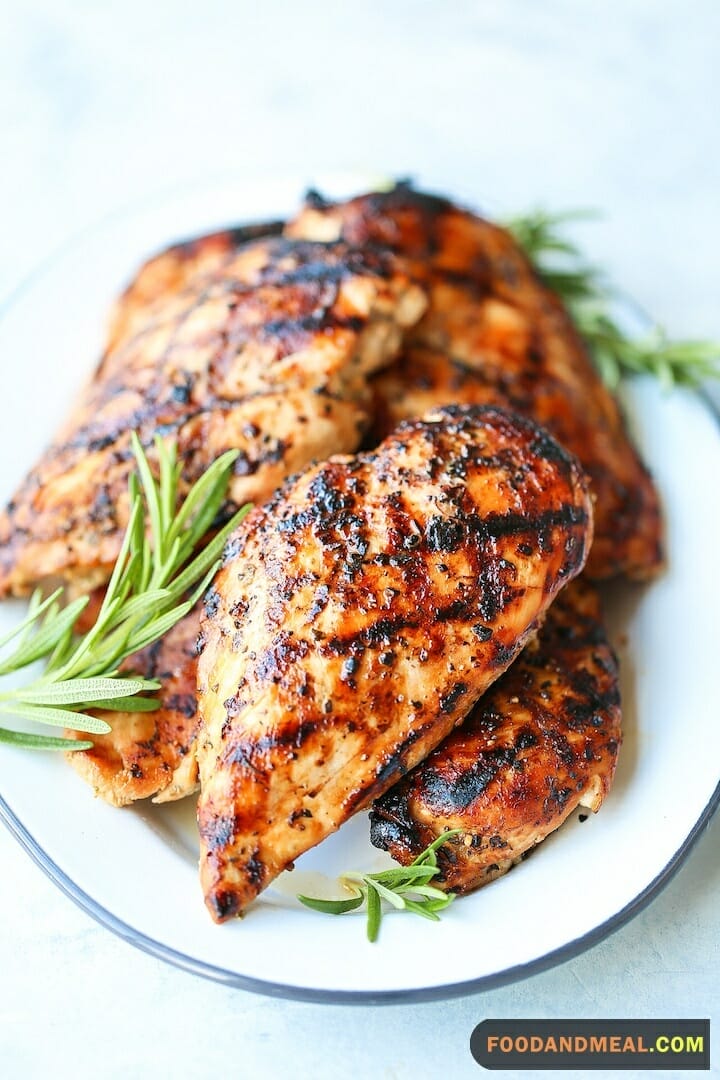 Grilled Rosemary Chicken Thighs