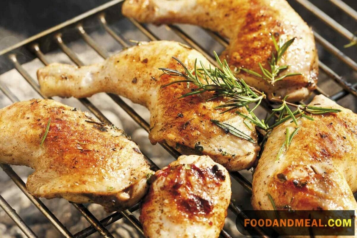 Grilled Rosemary Chicken Thighs