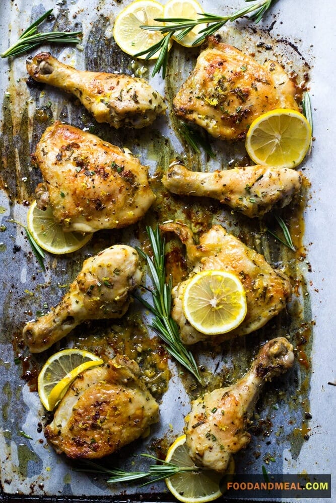 Grilled Rosemary Chicken Thighs