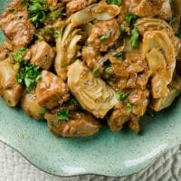 Method To Make Veal With Leeks And Artichokes 1